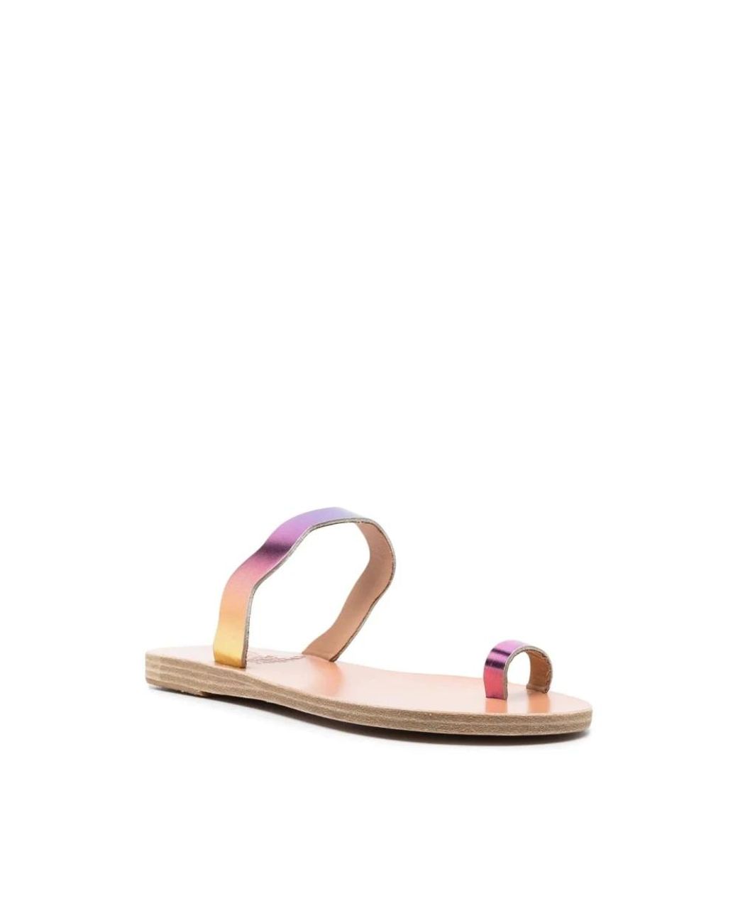 Ancient Greek Sandals Pink Sliders