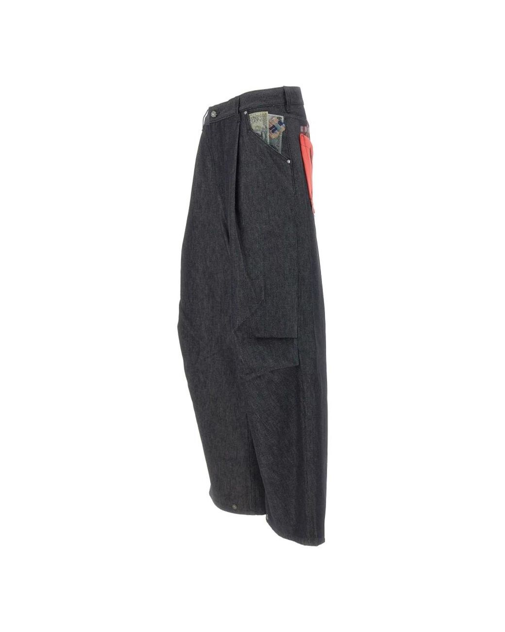 PDF Gray Wide Jeans for men