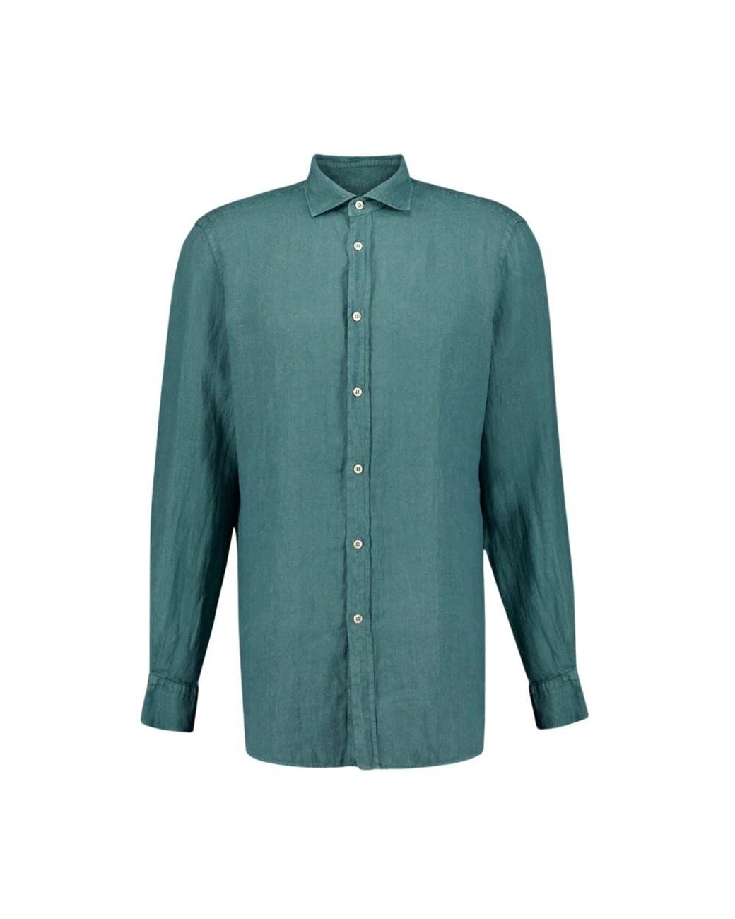 Boglioli Green Casual Shirts for men
