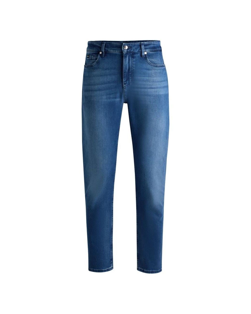 Boss Slim-Fit Jeans in het Blue voor heren
