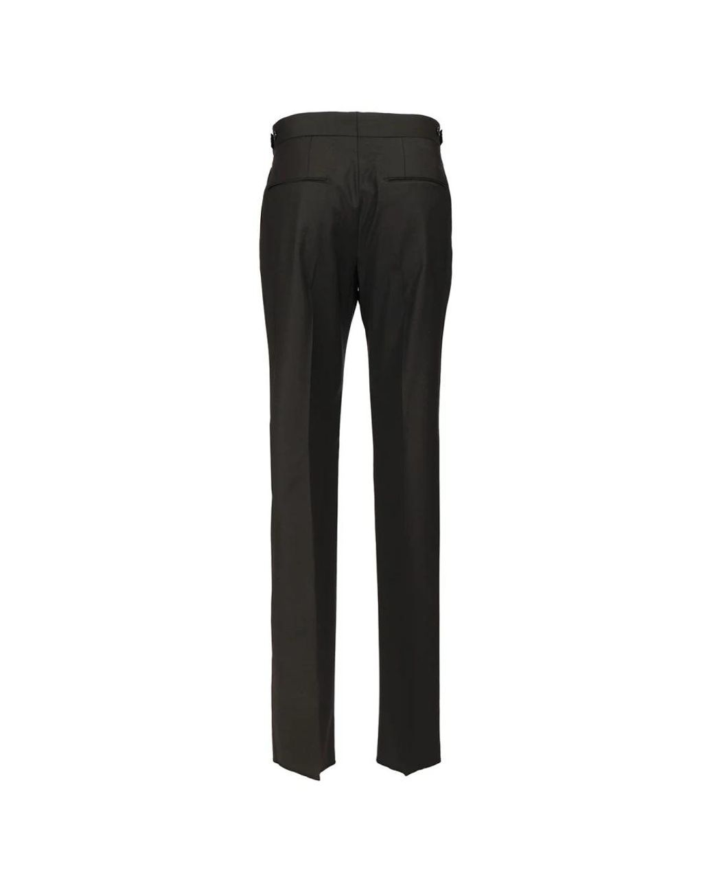 Tagliatore Black Suit Trousers for men
