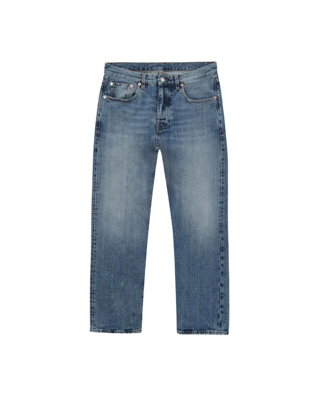 Fortela Blue Loose Fit Jeans for men