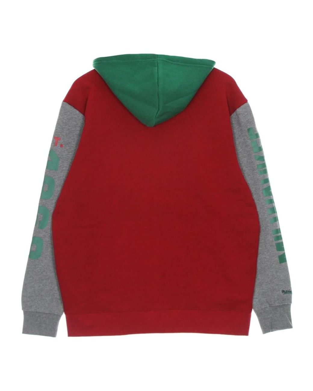Zip-Throughs Mitchell & Ness de hombre de color Red
