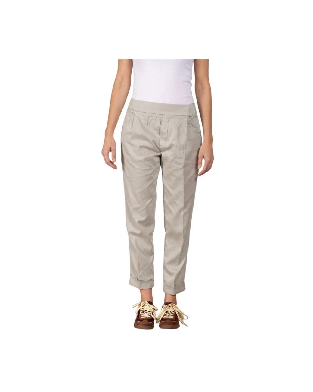 Mason's Natural Slim-Fit Trousers