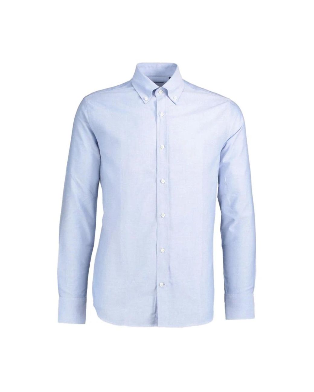 Deperlu Blue Formal Shirts for men