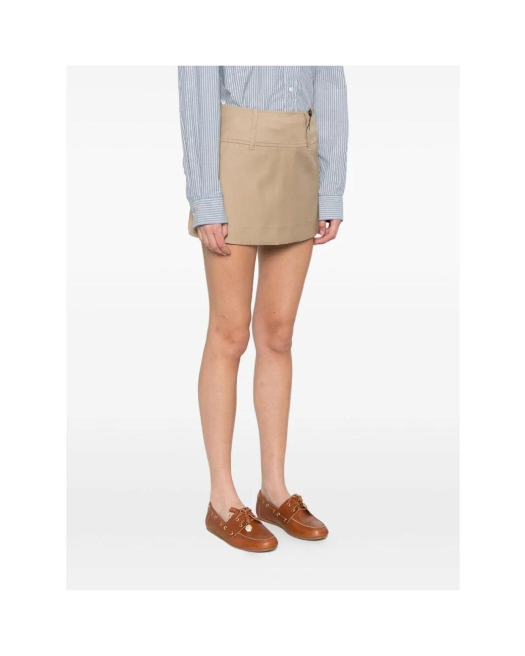 DUNST Natural Short Skirts
