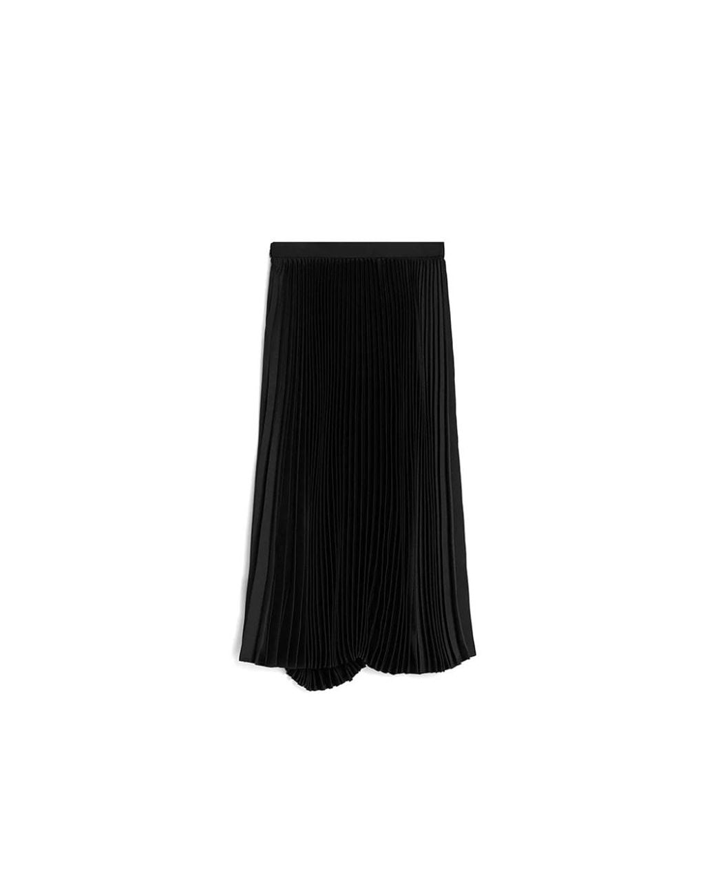 Jil Sander Black Midi Skirts