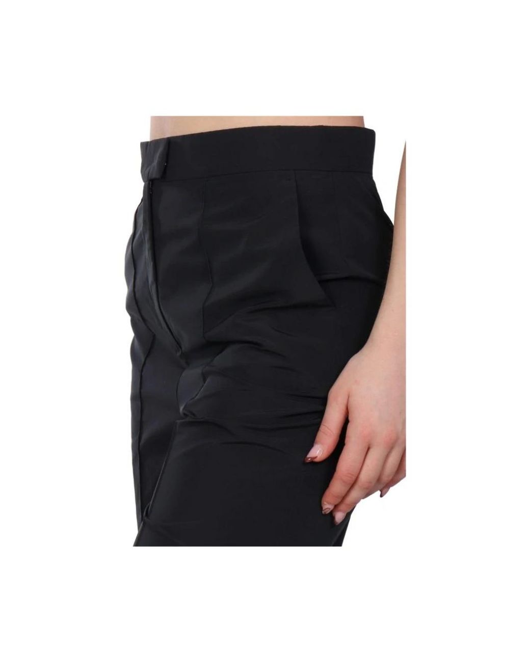 Marella Black Wide Trousers