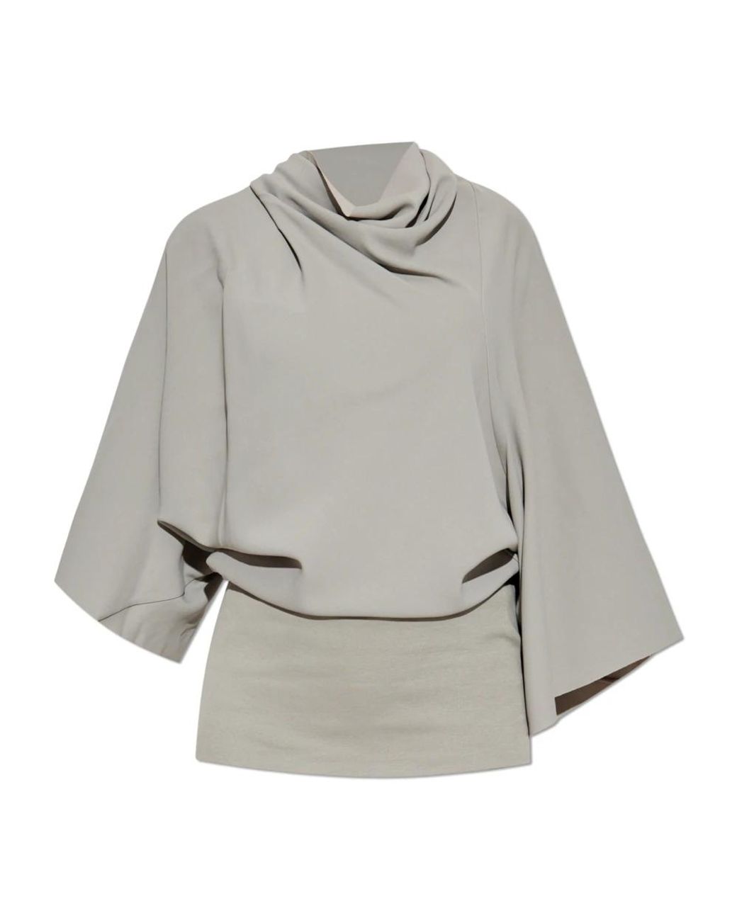 Rick Owens Cylinder Top in het Gray