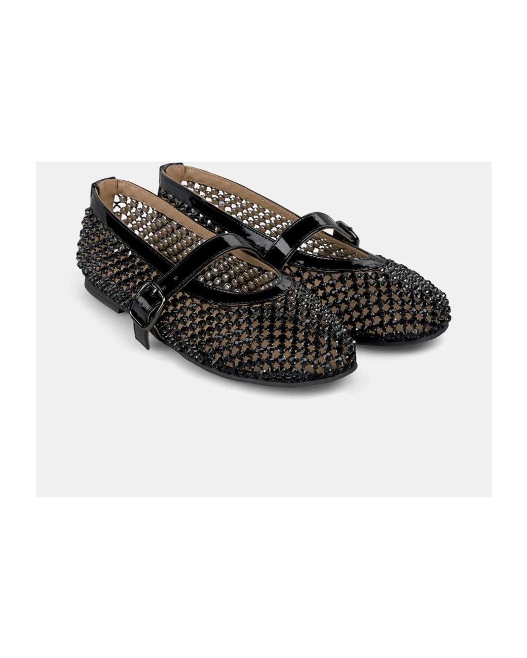 Alma En Pena. Black Ballerina Shoes