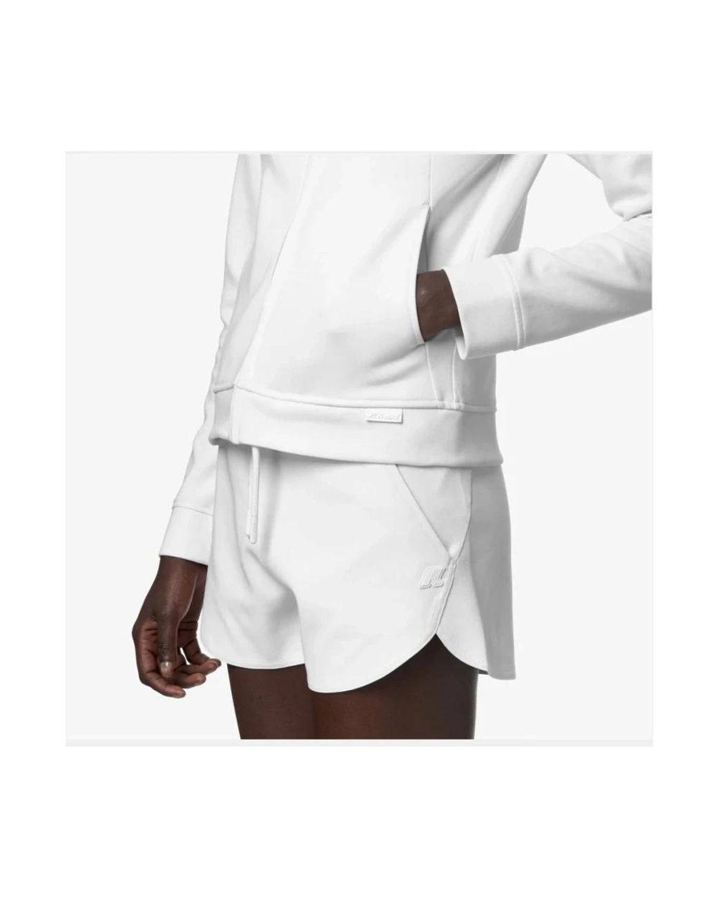 Zip-Throughs K-Way en coloris White