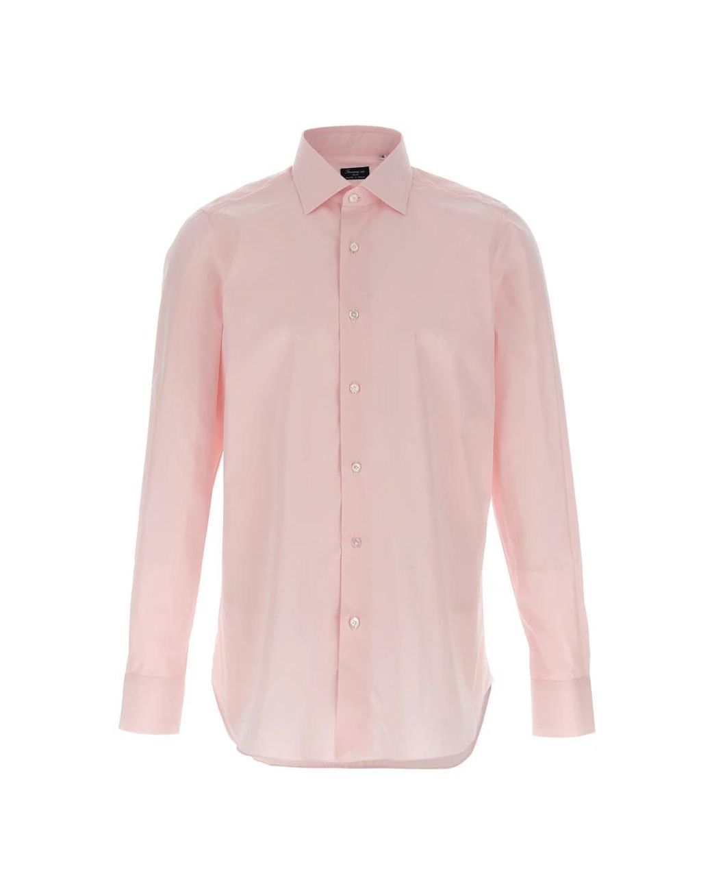 Finamore 1925 Pink Formal Shirts for men