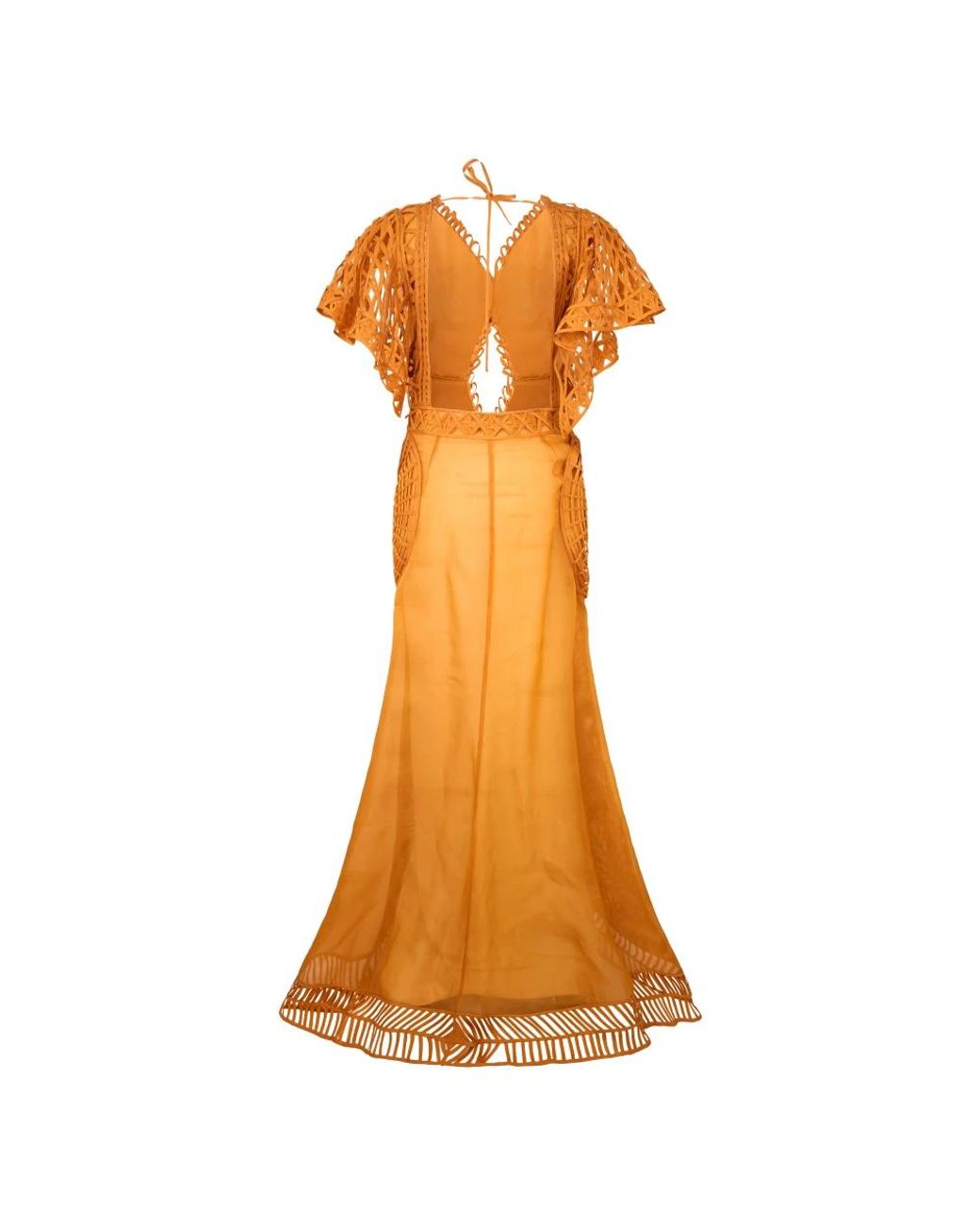 Alberta Ferretti Orange Gowns