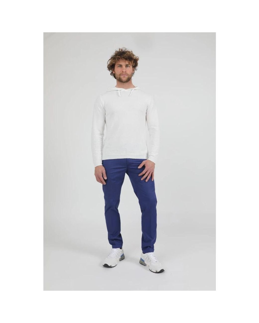 Re-hash Blue Chinos for men
