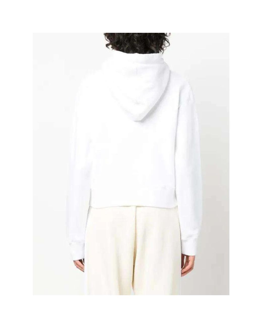 Palm Angels White Hoodies