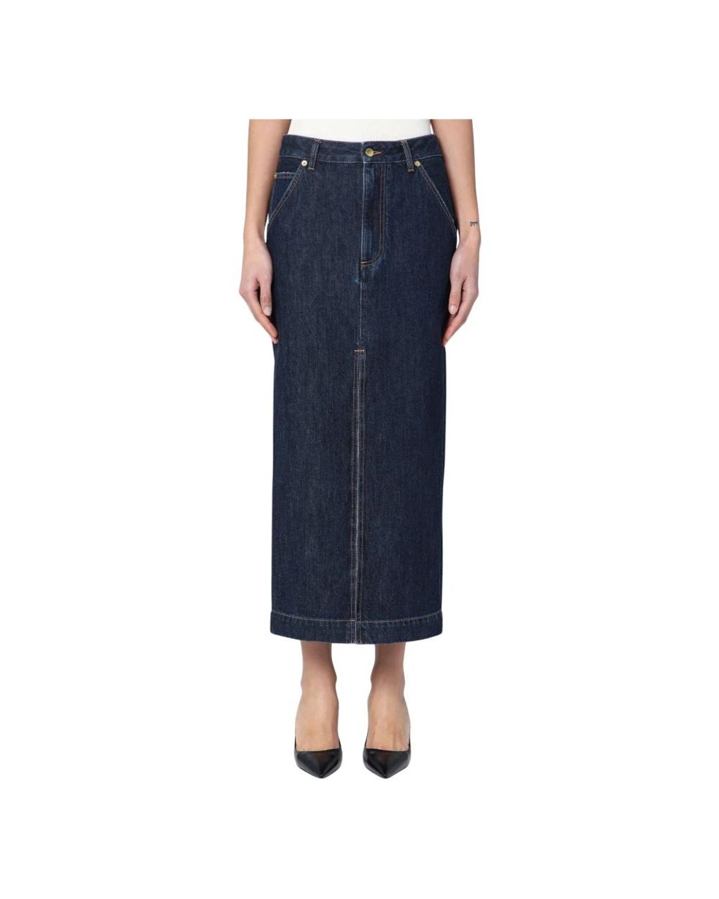 DARKPARK Blue Denim Skirts