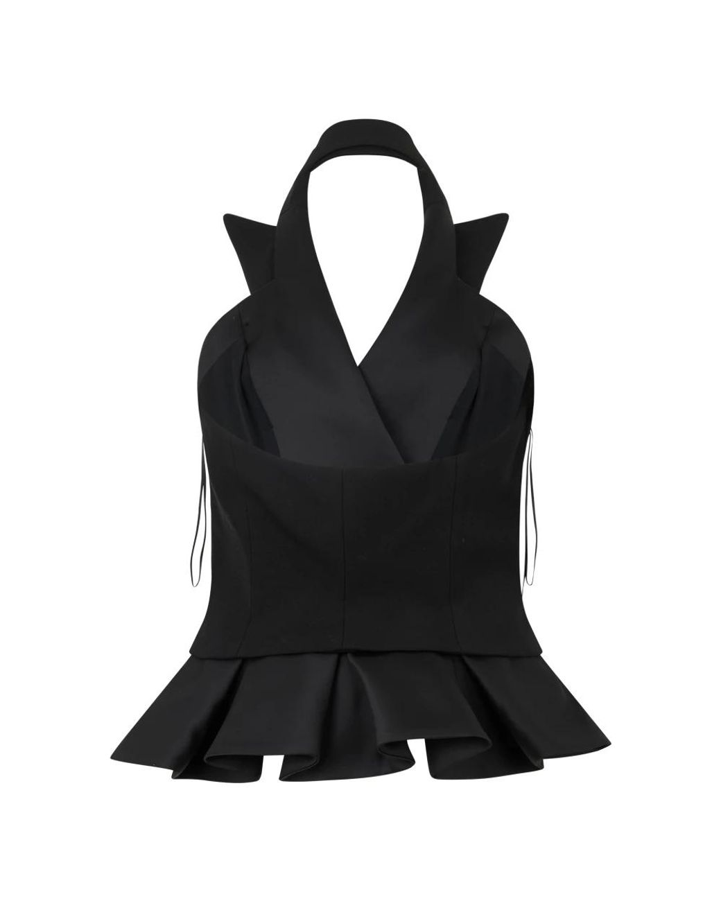 Moschino Black Sleeveless Tops