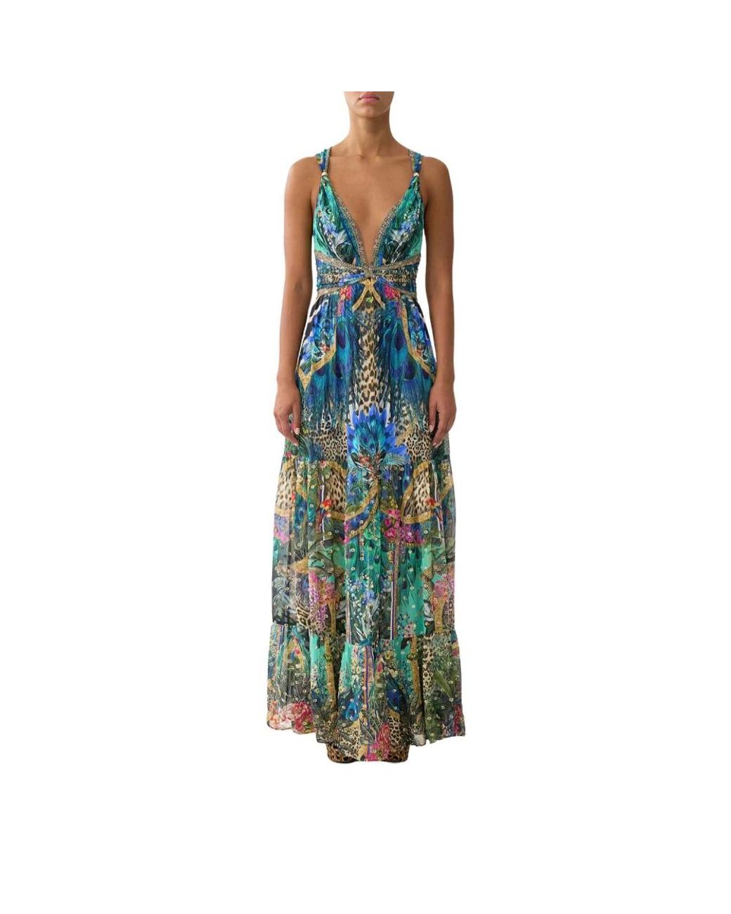 Camilla Blue Maxi Dresses