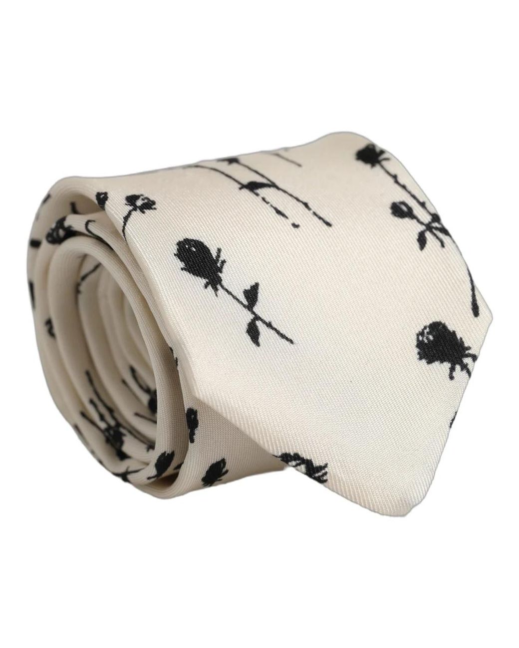 Ties di Dolce & Gabbana in Metallic da Uomo