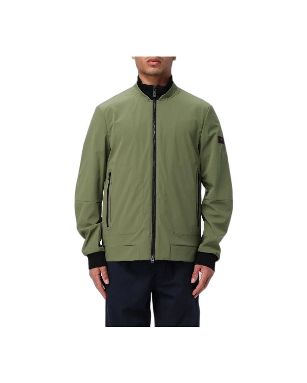 Peuterey Jassen ,Groen ,Polyester Bofin Polyester Bomber in het Green voor heren