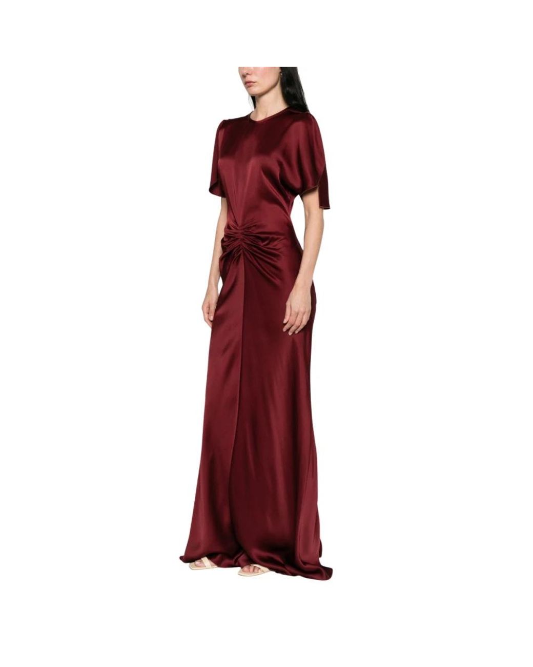 Victoria Beckham Red Gowns