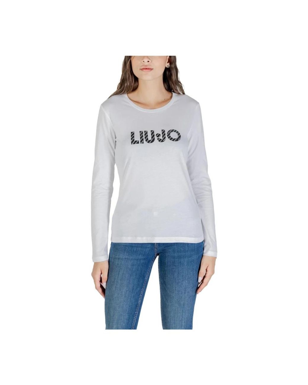 Liu Jo White Long Sleeve Tops