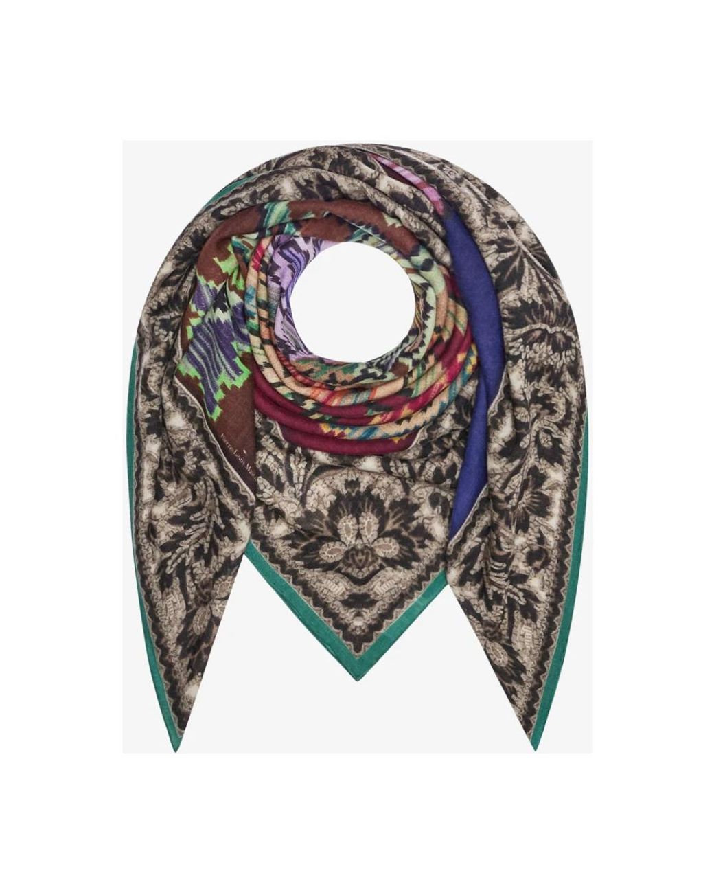 Pierre Louis Mascia Purple Winter Scarves