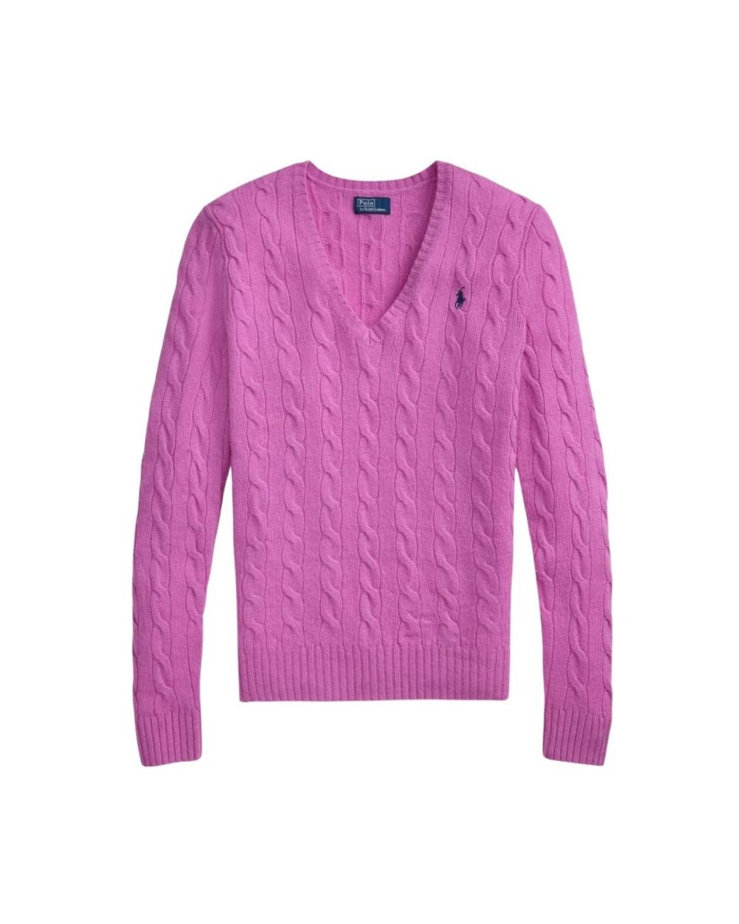 Polo Ralph Lauren Pink V-Neck Knitwear