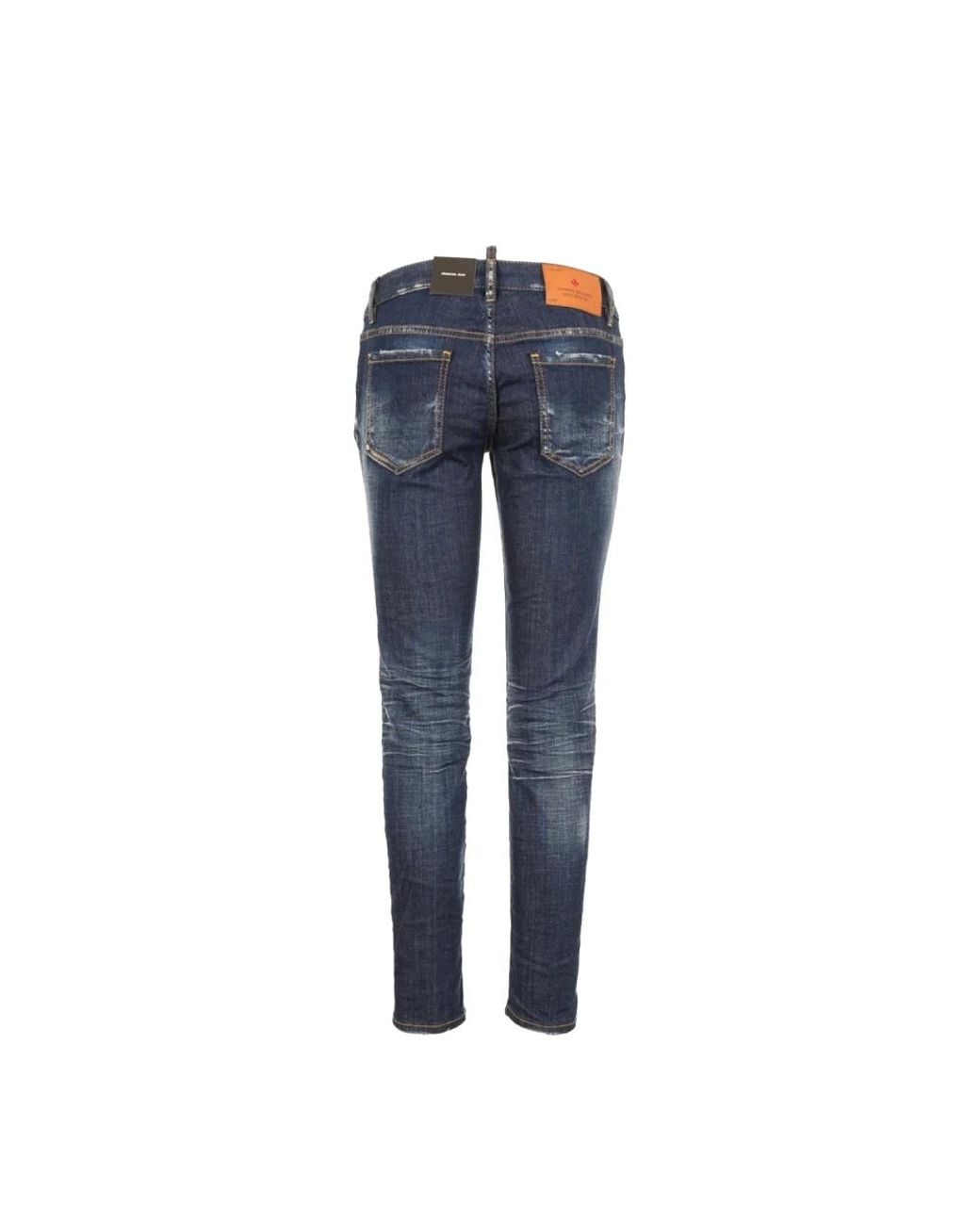 DSquared² Blue Slim-Fit Jeans