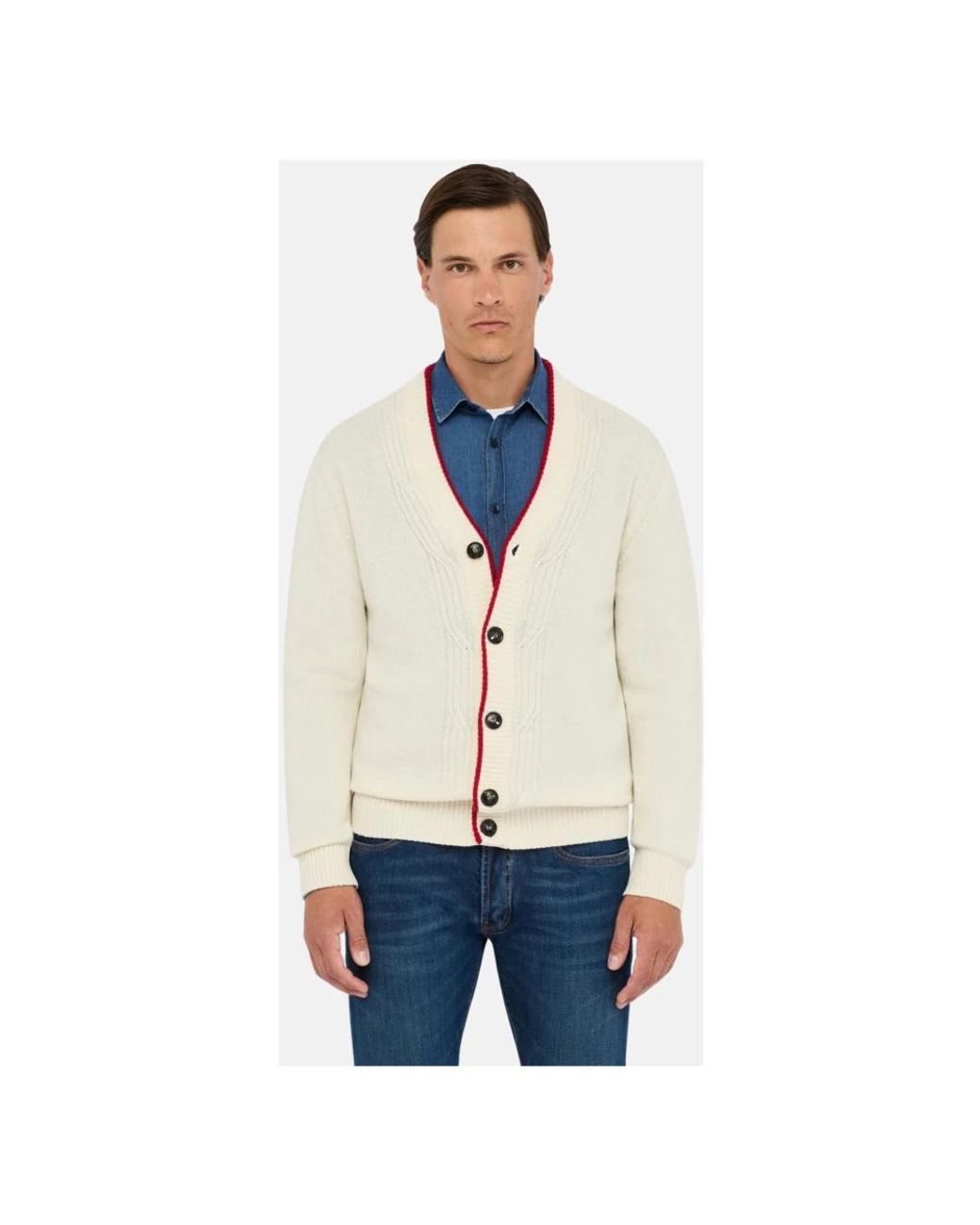 Liu Jo White Cardigans for men