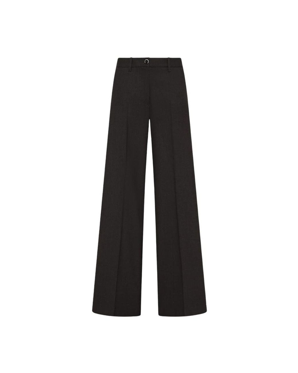 Nine:inthe:morning Black Wide Trousers