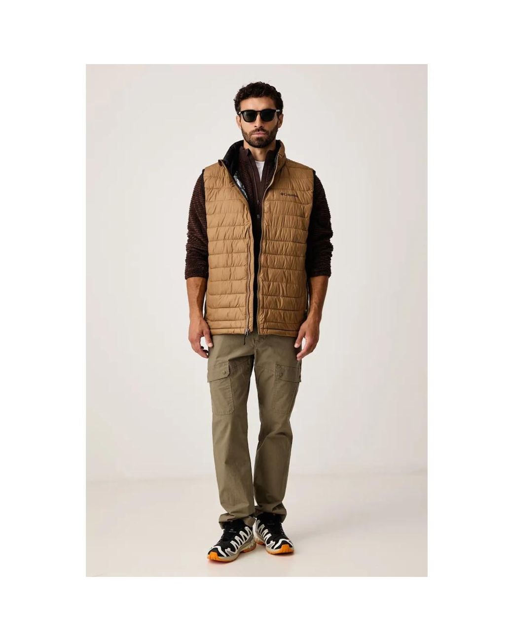 Vests Columbia de hombre de color Brown