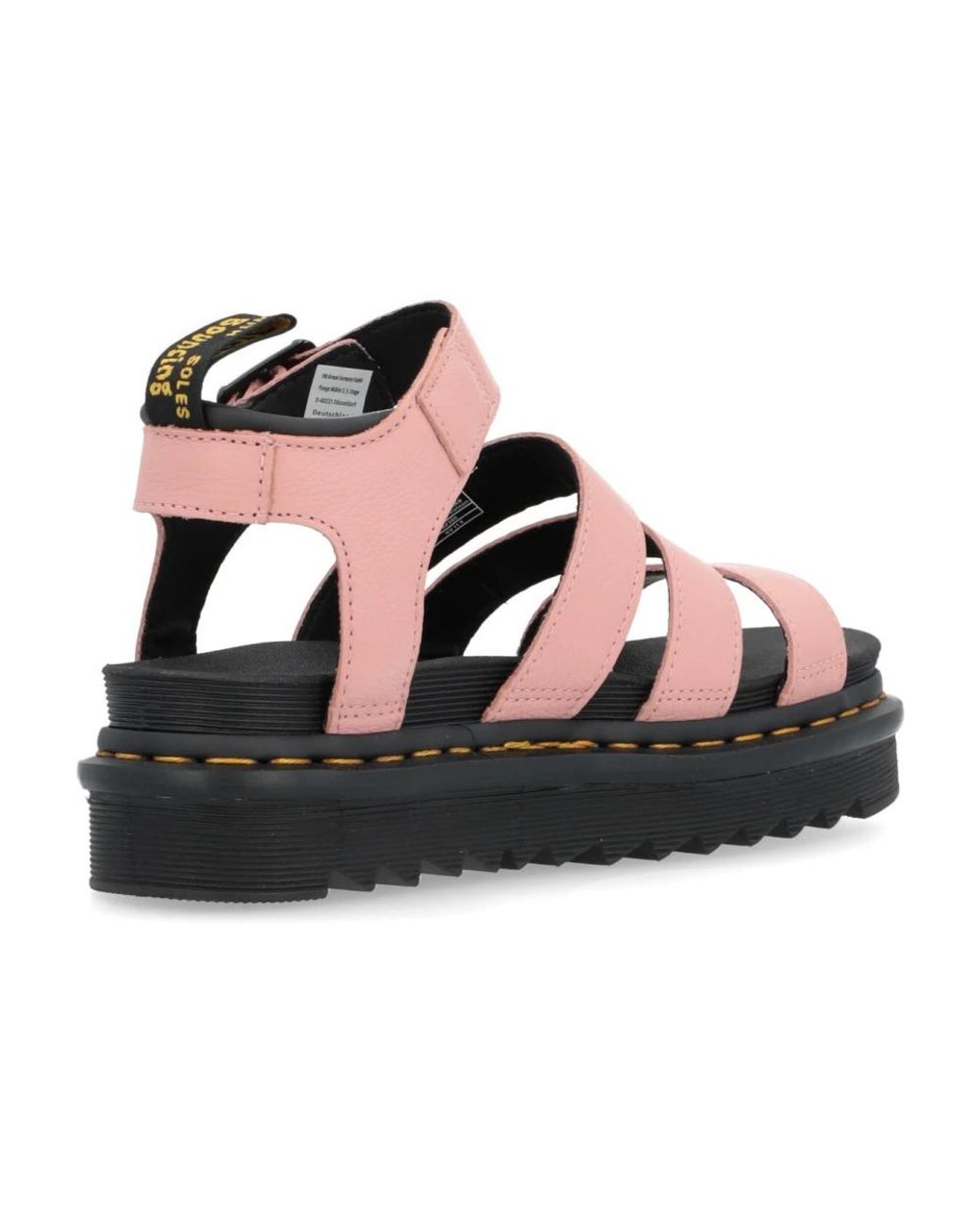 Dr. Martens Pink Flat Sandals