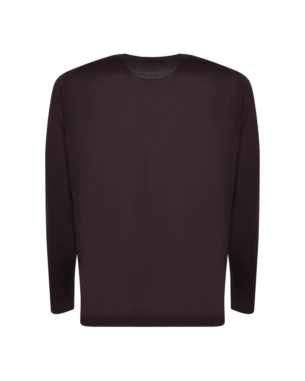 Dell'Oglio Purple Round-Neck Knitwear for men