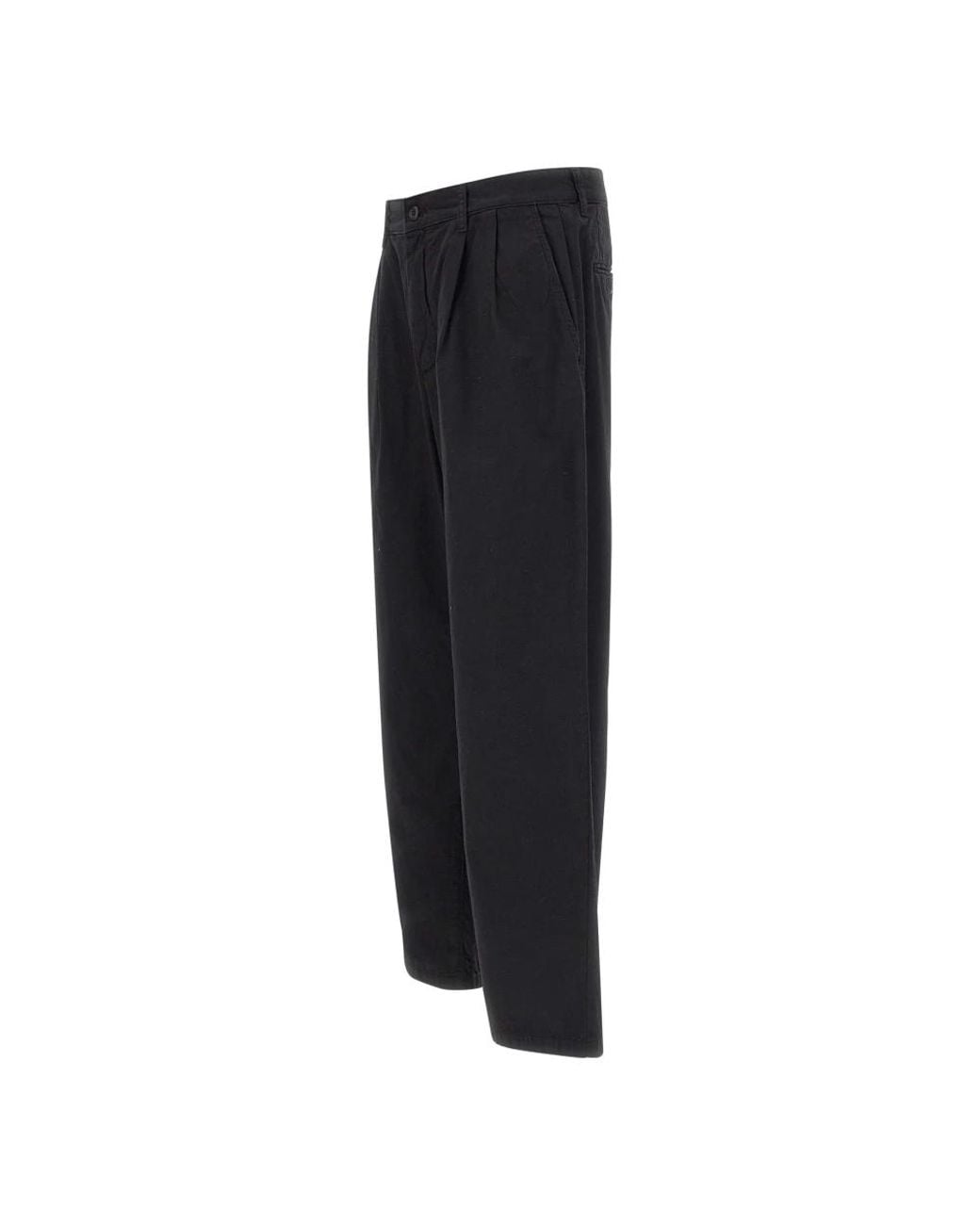 Carhartt Black Straight Trousers for men