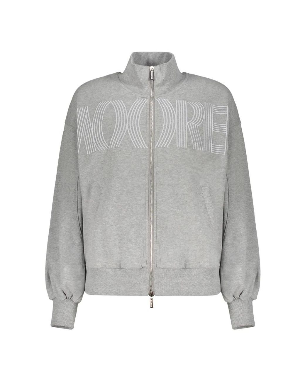 Moorer Gray Zip-Throughs