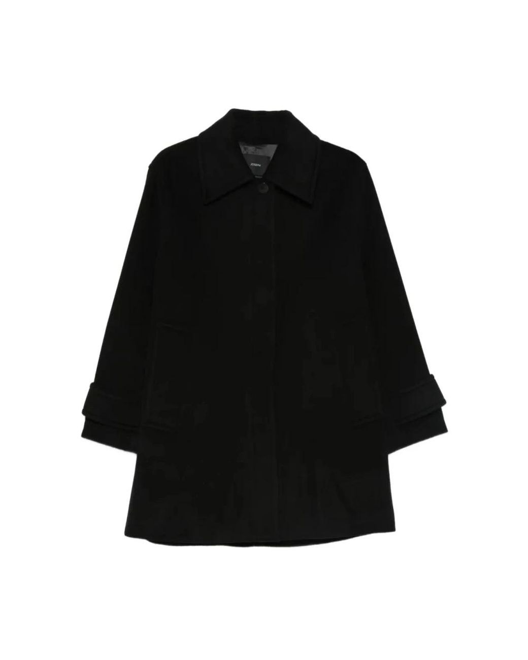 Joseph Black Single-Breasted Coats