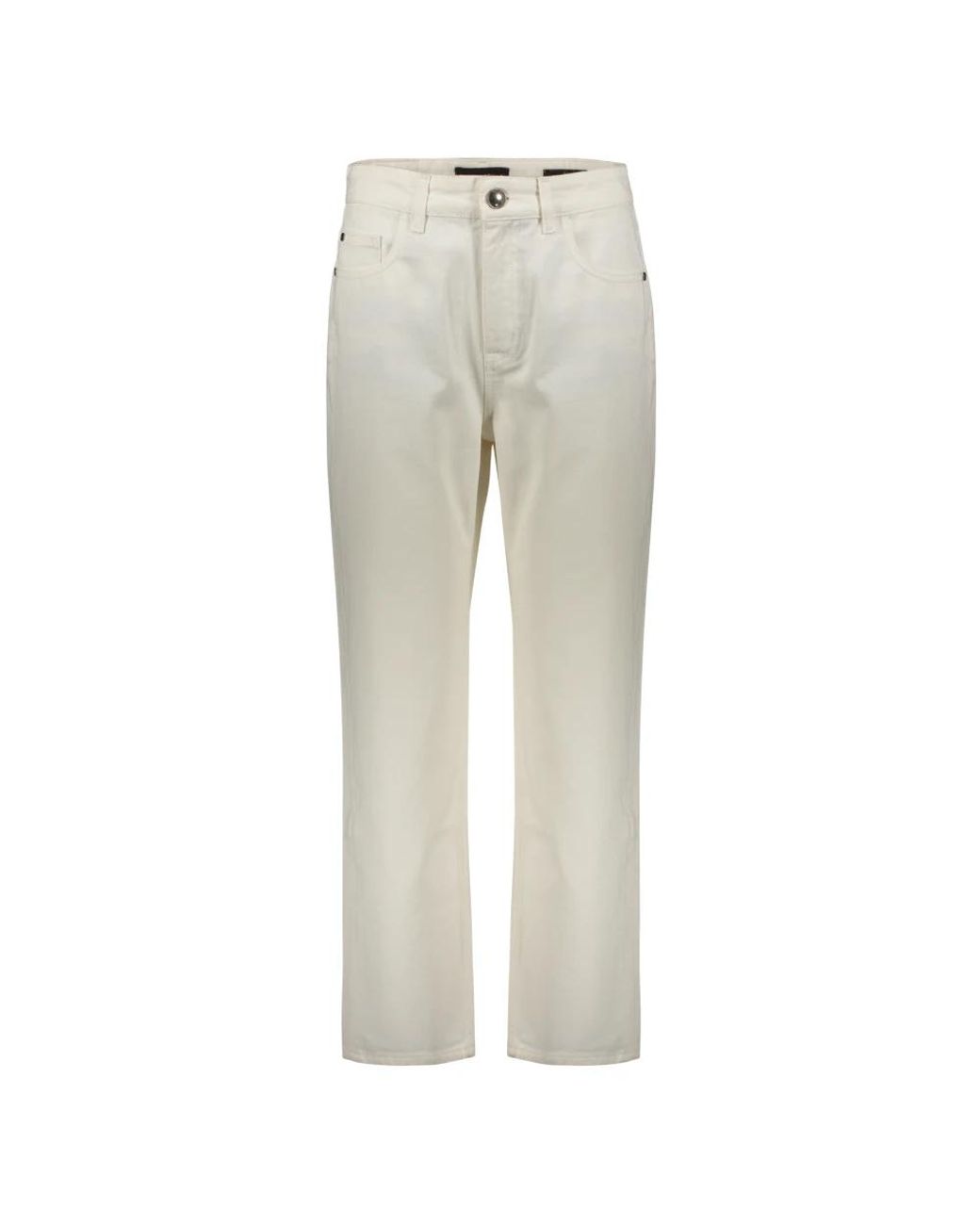 Moorer Gray Straight Fit Jeans