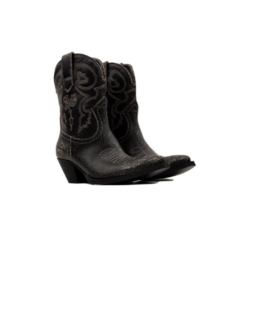 Aniye By Black Cowboy & Biker Boots