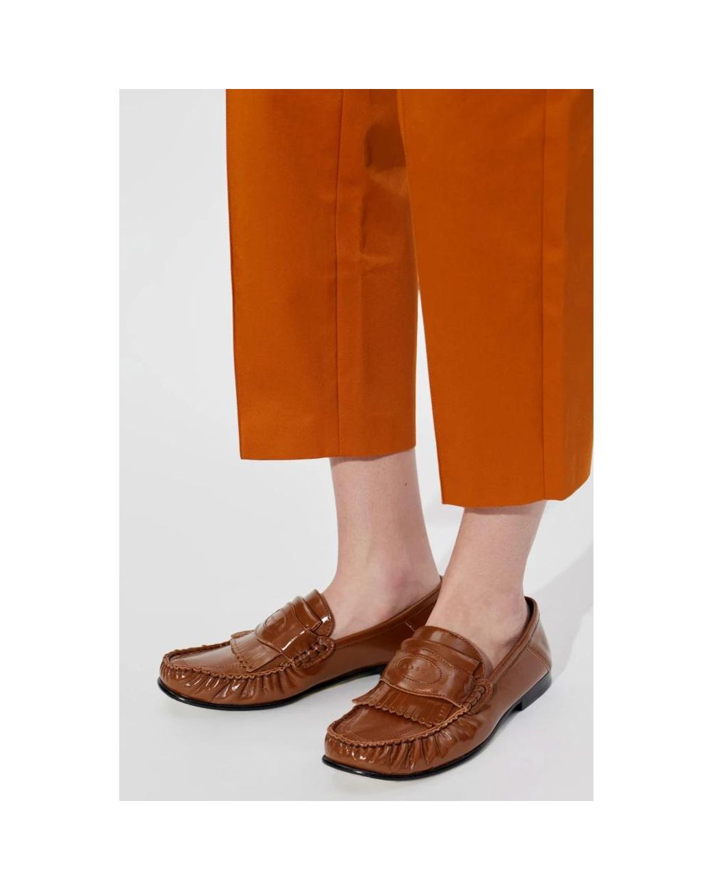 Loafers Marni en coloris Brown
