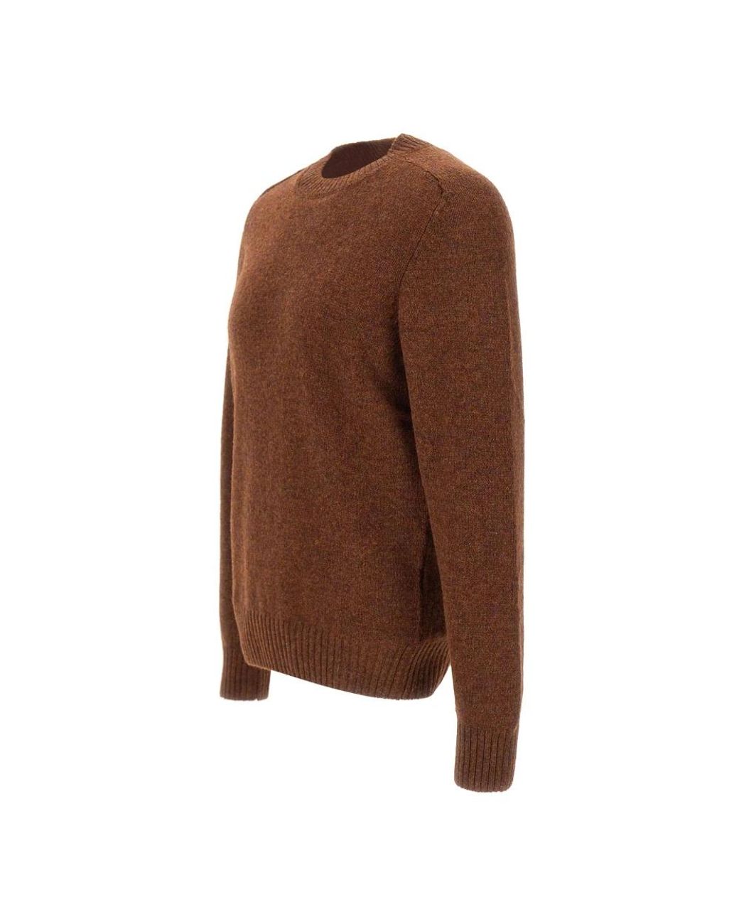 Gran Sasso Brown Round-Neck Knitwear for men