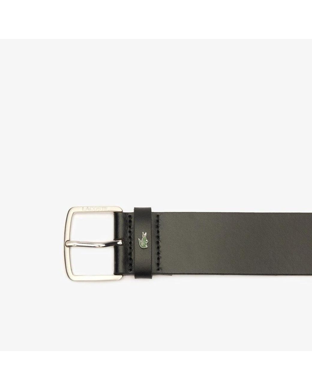 Belts Lacoste de color Black