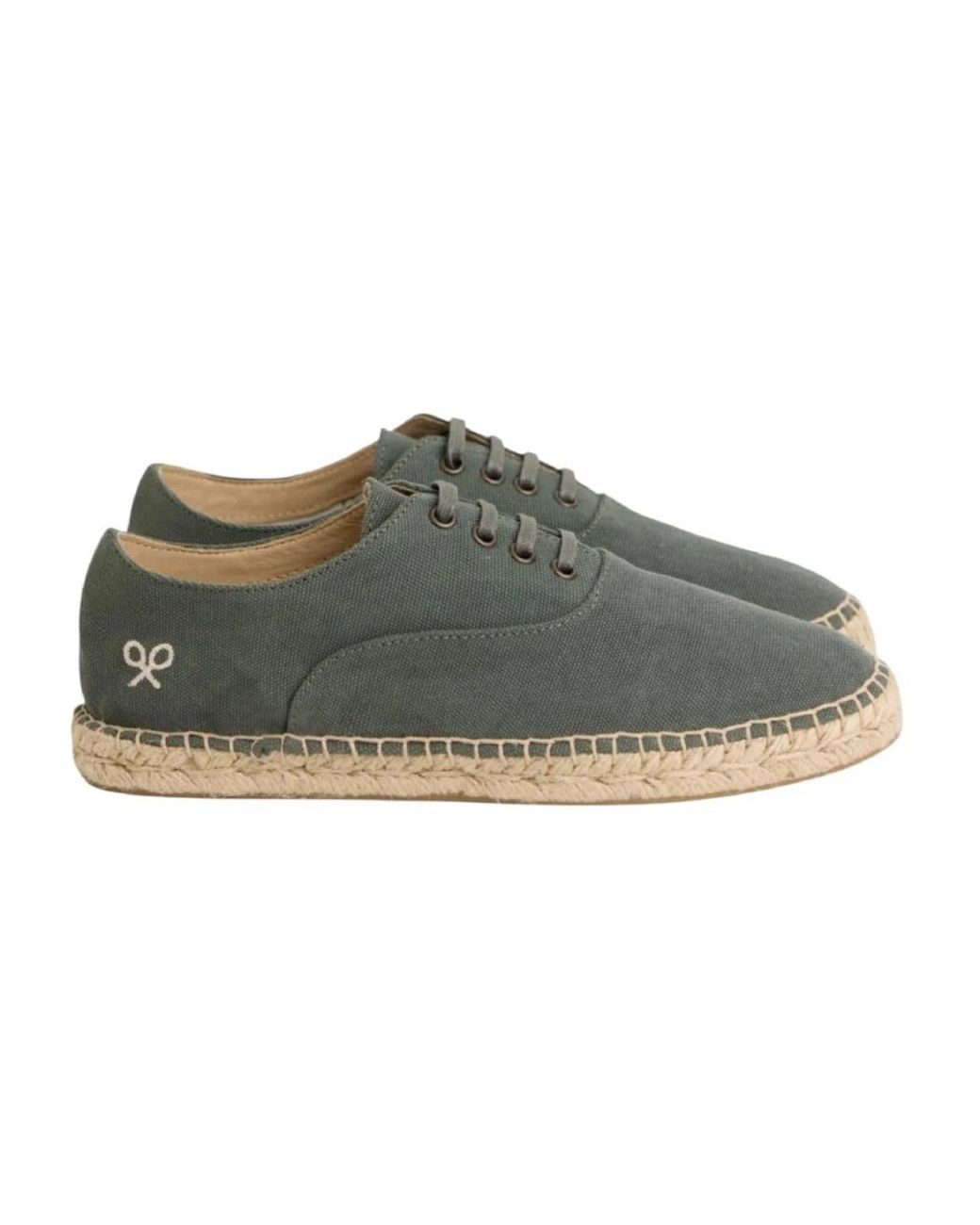 Silbon Green Espadrilles for men