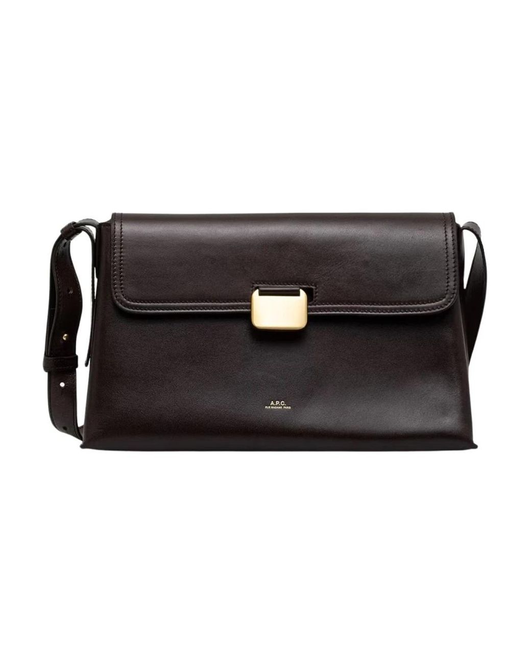 A.P.C. Black Sac Simone Messenger Bag