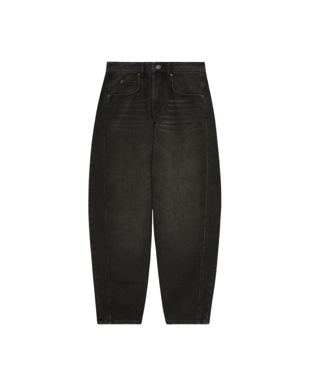 Isabel Marant Black Loose-Fit Jeans