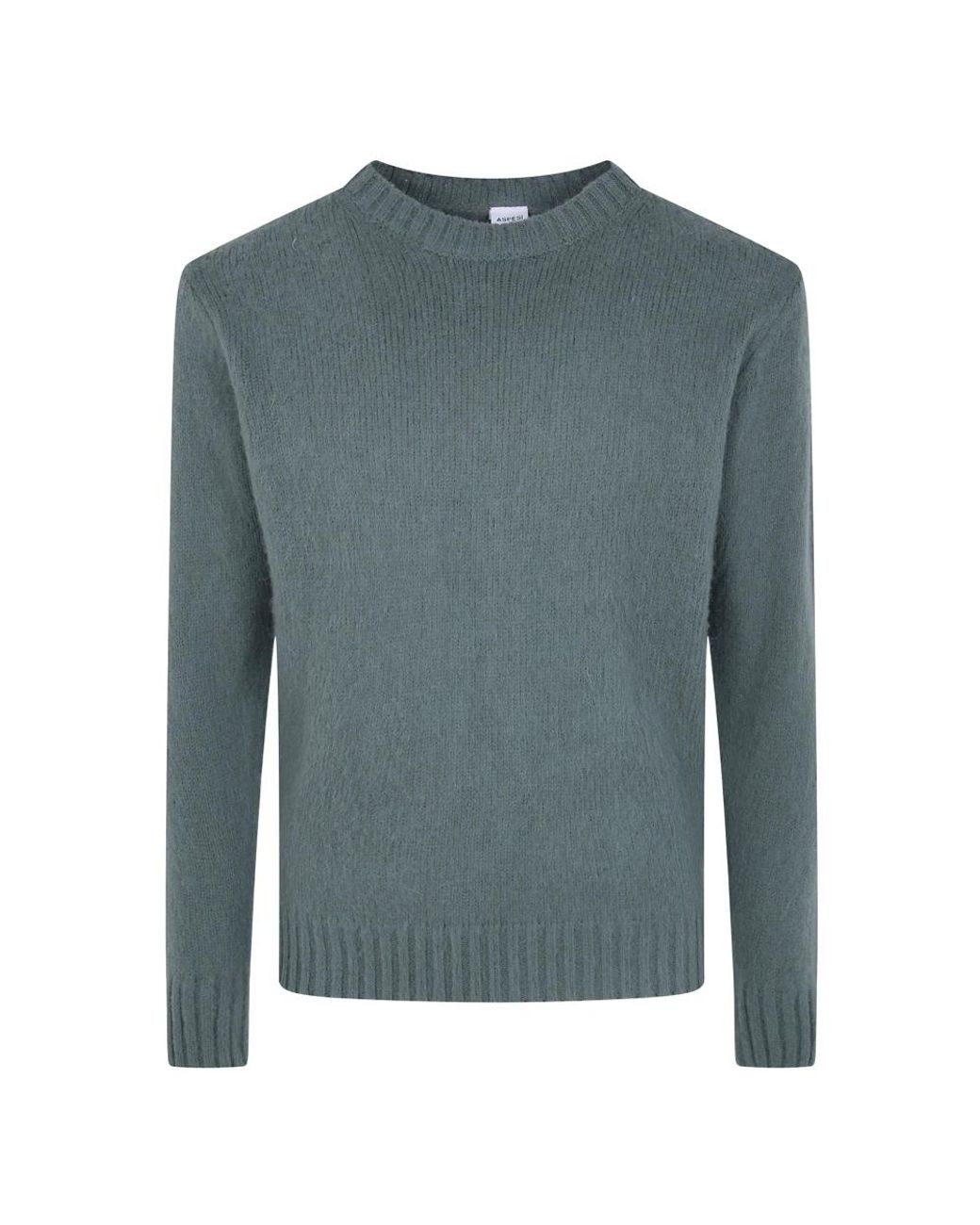 Aspesi Round-Neck Strickwaren in Green für Herren