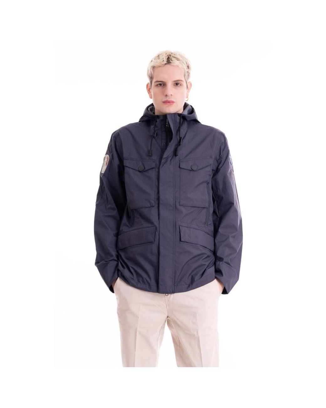 Dolomite Field Hood Jack Fitzroy in het Blue voor heren