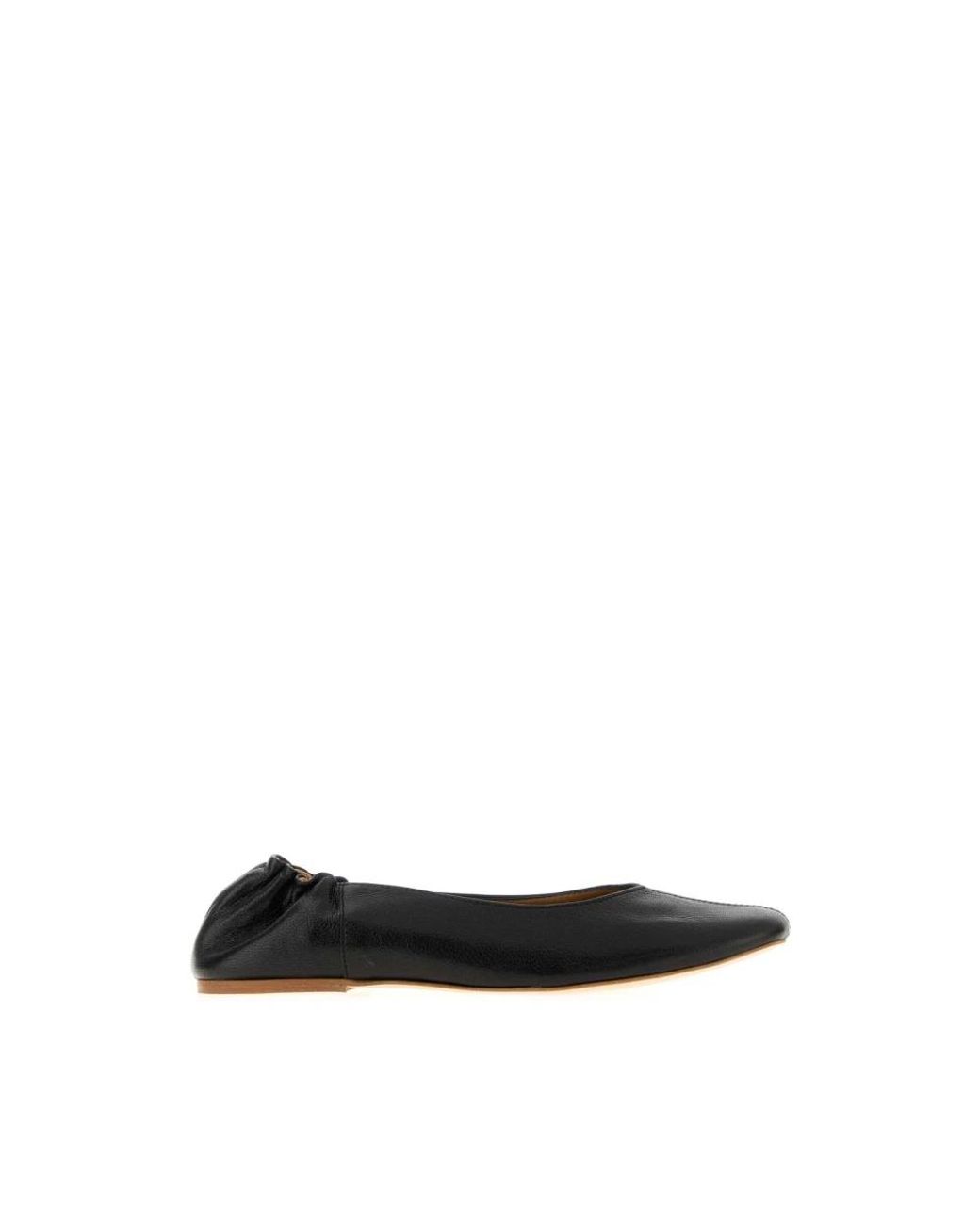 A.P.C. Black Ballerina Shoes