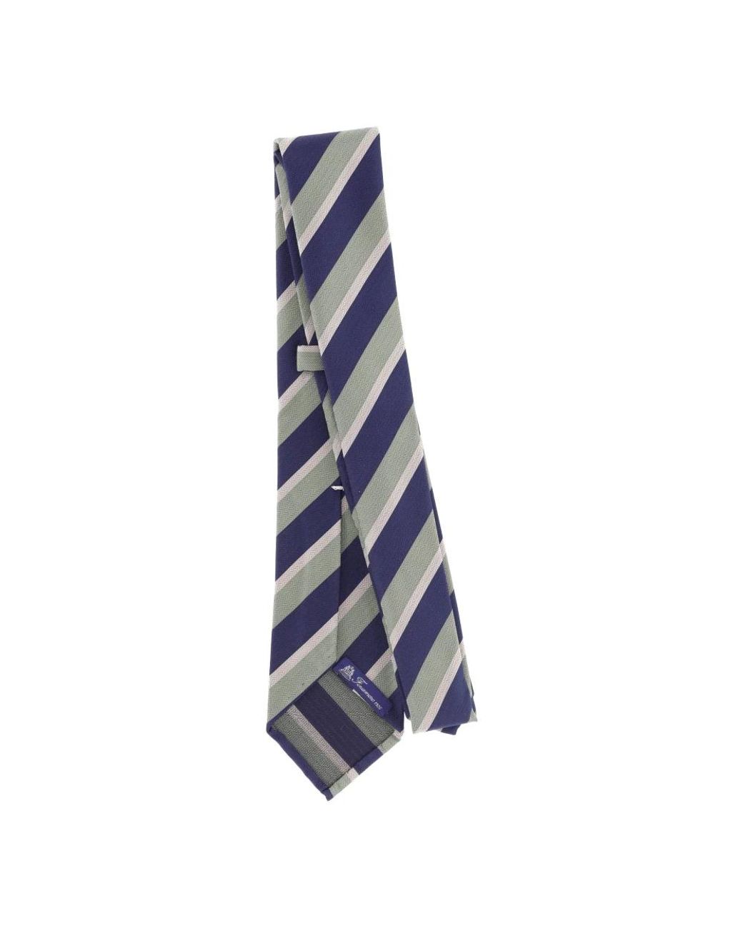 Ties Finamore 1925 de hombre de color Blue