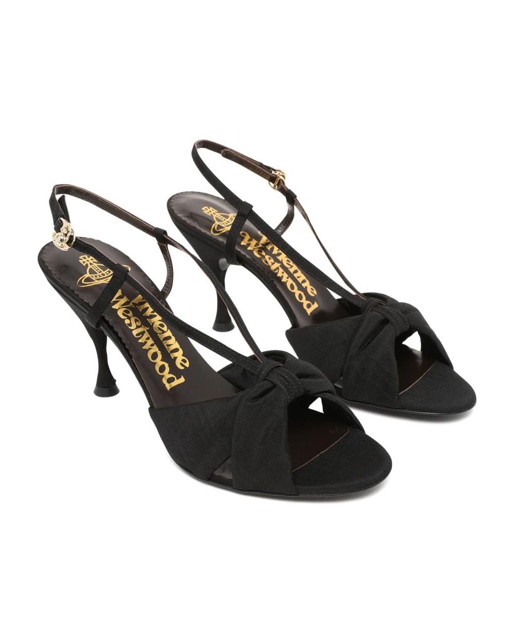 Vivienne Westwood Black High Heel Sandals